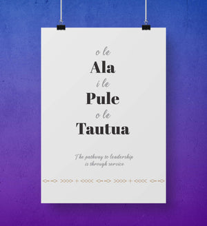 Samoan Proverb Prints