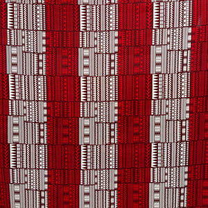 44" Slub Cotton C26 Red