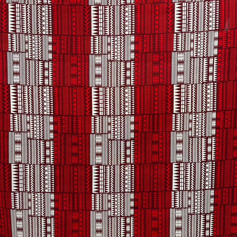 44" Slub Cotton C26 Red