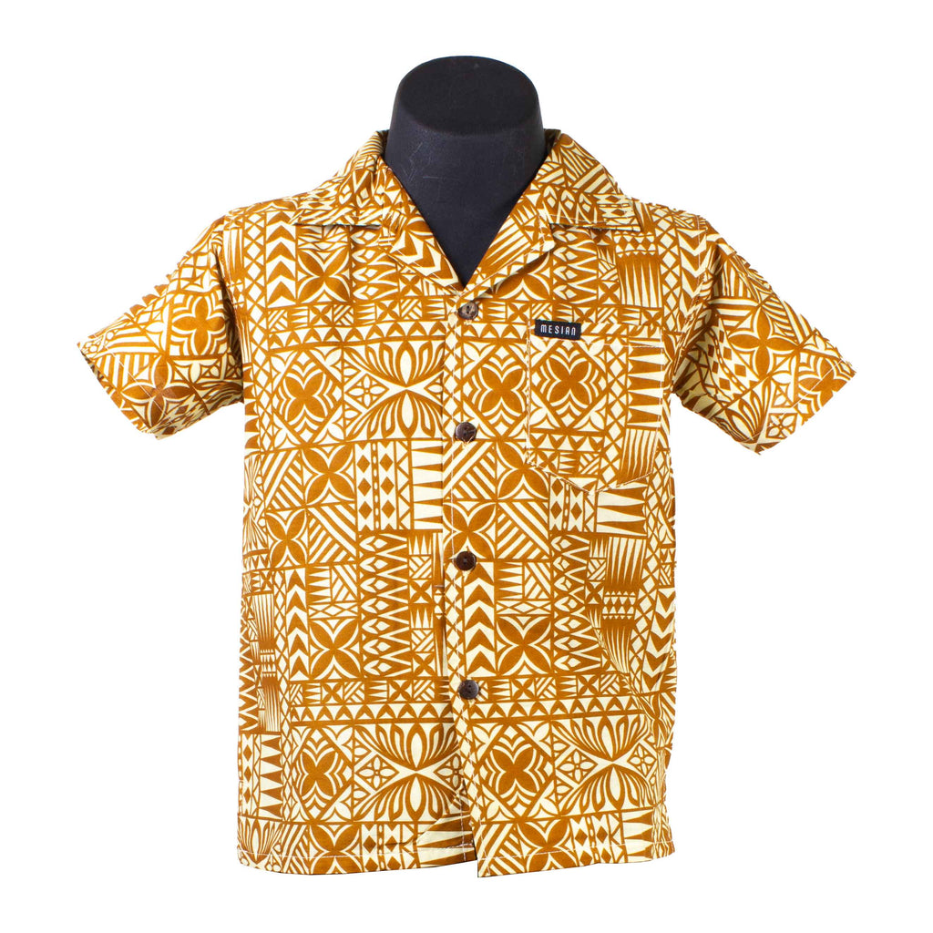 Boys Shirt 2409 Siapo Sand