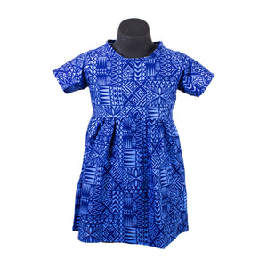 Girls Dresses 2409 Moana Blue