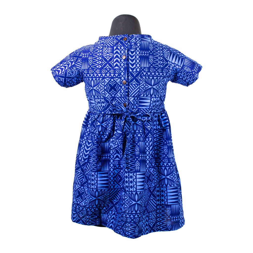 Girls Dresses 2409 Moana Blue