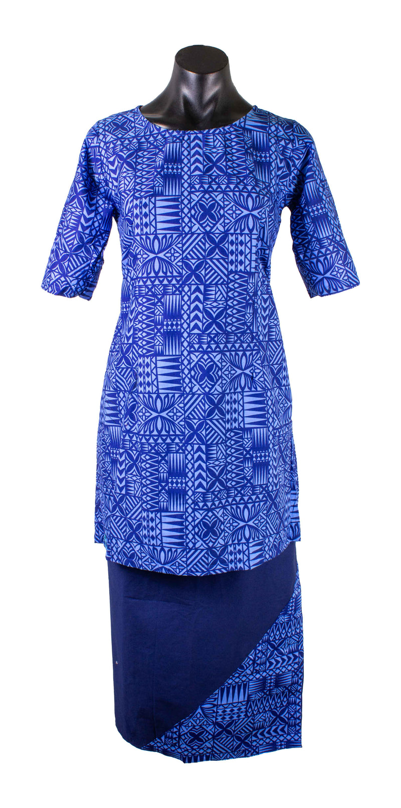 Ladies Puletasi 2409 Moana Blue