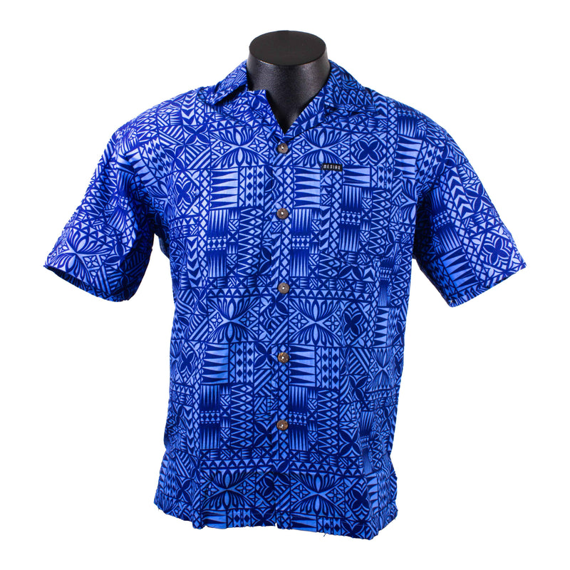 Men's Shirt 2409 S/S Moana Blue