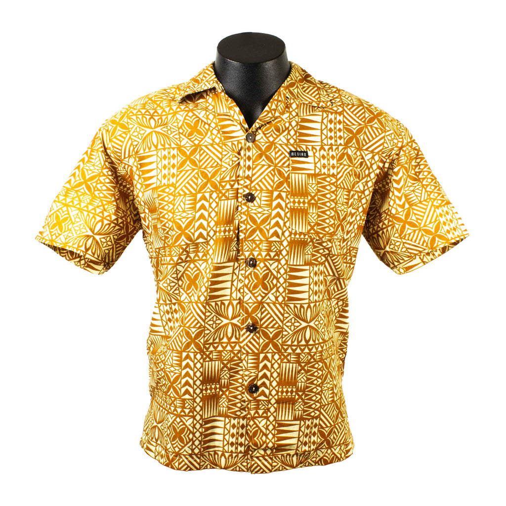 Men's Shirt 2409 S/S Siapo Sand