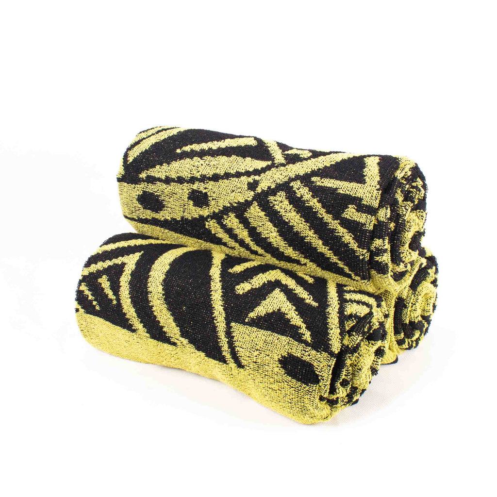 Pasifika Towels Yellow